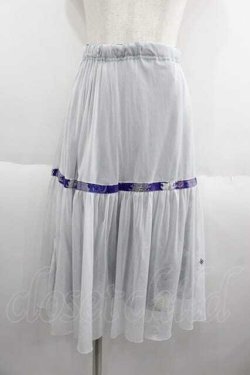 画像1: gouk / チュール重ねスカート  ブルーグリーン I-25-05-29-103-GO-SK-HD-ZI