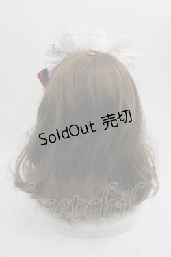 画像2: BABY,THE STARS SHINE BRIGHT / STRAWBERRYカフェカチューシャ  赤Ｘ白 I-25-05-29-120-BA-AC-HD-ZI