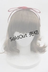 Angelic Pretty / Doll’s Ribbon Heartカチューシャ  赤 I-25-05-29-121-AP-AC-HD-ZI
