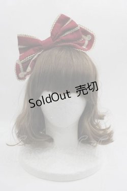 画像1: Angelic Pretty / Cuteブレードカチューシャ  ボルドー I-25-05-29-122-AP-AC-HD-ZI
