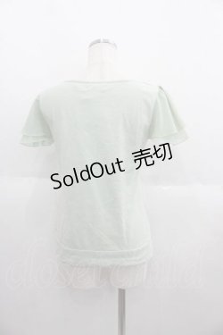 画像2: SWIMMER / クラウン刺繍半袖カットソー  グリーン I-25-05-29-022-EL-TO-HD-ZI