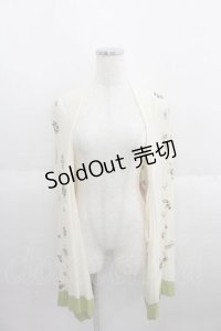 gouk / 袖ptモモンガカーディガン  アイボリー I-25-05-29-030-GO-TO-HD-ZI