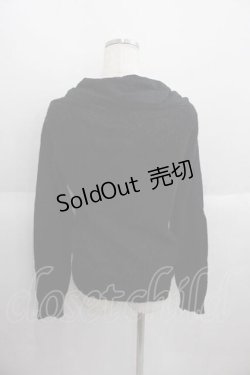画像2: gouk / カーディガン重ね着風ニットトップス  ブラック I-25-05-29-032-GO-TO-HD-ZI