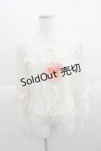 BABY,THE STARS SHINE BRIGHT / Marie Antoinette Laceブラウス  生成り I-25-05-29-004-BA-BL-HD-ZI