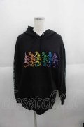 Candy Stripper / DANCING SKELETON HOODIE 2 ブラック I-25-05-29-037-PU-TO-HD-ZI