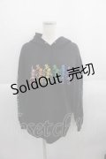 Candy Stripper / DANCING SKELETON HOODIE 2 ブラック I-25-05-29-037-PU-TO-HD-ZI
