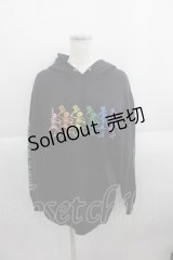 Candy Stripper / DANCING SKELETON HOODIE 2 ブラック I-25-05-29-037-PU-TO-HD-ZI