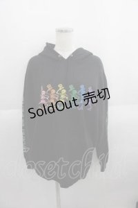 Candy Stripper / DANCING SKELETON HOODIE 2 ブラック I-25-05-29-037-PU-TO-HD-ZI