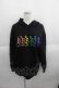 画像1: Candy Stripper / DANCING SKELETON HOODIE 2 ブラック I-25-05-29-037-PU-TO-HD-ZI (1)
