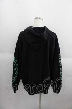 画像2: Candy Stripper / DANCING SKELETON HOODIE 2 ブラック I-25-05-29-037-PU-TO-HD-ZI