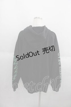 画像2: Candy Stripper / DANCING SKELETON HOODIE 2 ブラック I-25-05-29-037-PU-TO-HD-ZI