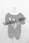 RNA / GREMLiNS Tシャツ M ブラック I-25-05-29-040-PU-TS-HD-ZI
