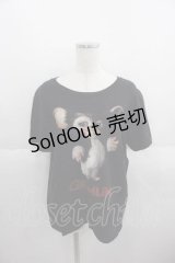 RNA / GREMLiNS Tシャツ M ブラック I-25-05-29-040-PU-TS-HD-ZI