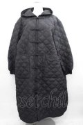 Candy Stripper / TOKYO CHAOS CLUB QUILTING COAT  黒Ｘ白 I-25-05-29-047-PU-CO-HD-ZI