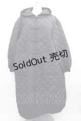 Candy Stripper / TOKYO CHAOS CLUB QUILTING COAT  黒Ｘ白 I-25-05-29-047-PU-CO-HD-ZI