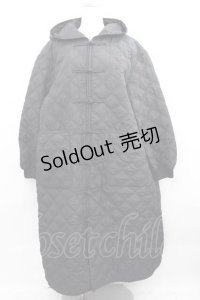 Candy Stripper / TOKYO CHAOS CLUB QUILTING COAT  黒Ｘ白 I-25-05-29-047-PU-CO-HD-ZI