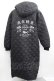 画像2: Candy Stripper / TOKYO CHAOS CLUB QUILTING COAT  黒Ｘ白 I-25-05-29-047-PU-CO-HD-ZI (2)