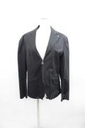 BPN FOR MEN / ドクロモチーフZIP燕尾ジャケット  黒 I-25-05-29-048-GO-JA-HD-ZI