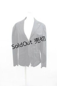 BPN FOR MEN / ドクロモチーフZIP燕尾ジャケット  黒 I-25-05-29-048-GO-JA-HD-ZI