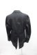 画像2: BPN FOR MEN / ドクロモチーフZIP燕尾ジャケット  黒 I-25-05-29-048-GO-JA-HD-ZI (2)