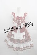 Angelic Pretty / Flower Basketジャンパースカート  赤 I-25-06-01-054-AP-OP-HD-ZI