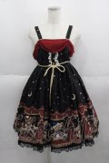 Angelic Pretty / Dream Bearジャンパースカート  黒 I-25-06-01-055-AP-OP-HD-ZI