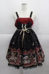 Angelic Pretty / Dream Bearジャンパースカート  黒 I-25-06-01-055-AP-OP-HD-ZI