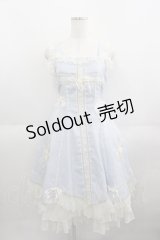 BABY,THE STARS SHINE BRIGHT /  Maria de la Croixジャンパースカート  サックス I-25-06-01-061-BA-OP-HD-ZI