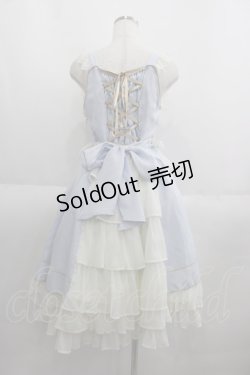 画像3: BABY,THE STARS SHINE BRIGHT /  Maria de la Croixジャンパースカート  サックス I-25-06-01-061-BA-OP-HD-ZI