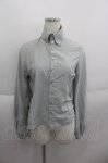 画像1: pays des fees  / 高襟シャツ  グレー I-25-06-01-010-PU-BL-HD-ZI (1)