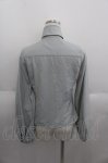 画像2: pays des fees  / 高襟シャツ  グレー I-25-06-01-010-PU-BL-HD-ZI (2)