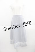 axes femme / ダンボールニットスカート  サックス I-25-06-01-101-AX-TO-HD-ZI