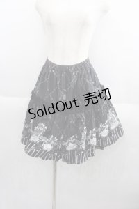 FRILL / プレゼントリボンスカート  黒 I-25-06-01-112-HN-SK-HD-ZI