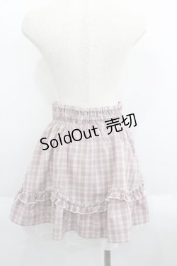 画像2: Princess Melody / チェックリボンスカパン  ピンクＸ白 I-25-06-01-116-EL-PA-HD-ZI