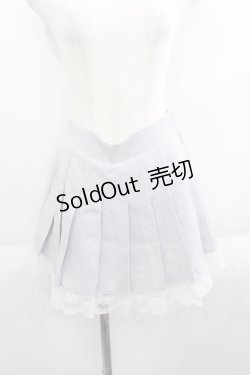 画像1: Princess Melody / 千鳥柄プリーツスカパン  ラベンダーＸ白 I-25-06-01-118-EL-PA-HD-ZI
