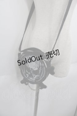 画像2: HN+nois / ドクロポシェット  ブラック I-25-06-01-121-HN-BG-HD-ZT-K026