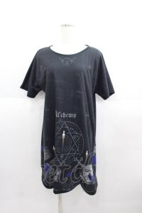 Moi-meme-Moitie / アルケミーAラインワンピース  黒 I-25-06-01-032-MO-TO-HD-ZI