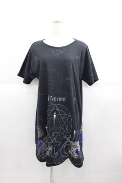 画像1: Moi-meme-Moitie / アルケミーAラインワンピース  黒 I-25-06-01-032-MO-TO-HD-ZI