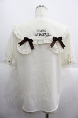 画像2: Amavel / Bears Patisserieくまみみブラウス  アイボリー I-25-06-04-005-CA-BL-HD-ZI