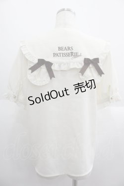 画像2: Amavel / Bears Patisserieくまみみブラウス  アイボリー I-25-06-04-005-CA-BL-HD-ZI