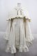 画像1: ATELIER PIERROT / Holy Night Cape Coat  アイボリー I-25-06-04-043-EL-CO-HD-ZI (1)