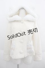 Angelic Pretty / TwinCatショートコート  アイボリー I-25-06-04-044-AP-CO-HD-ZI