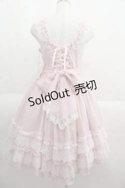 画像2: Angelic Pretty / Romantic Poemジャンパースカート  ピンク I-25-06-04-047-AP-OP-HD-ZI