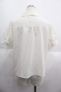 画像2: axes femme POETIQUE / 終わらないお茶会刺繍ブラウス  アイボリー I-25-06-04-007-AX-BL-HD-ZI
