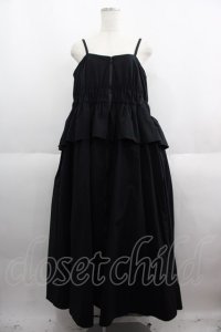 Candy Stripper / FRONT ZIP ONE-PIECE 2 黒 I-25-06-04-060-PU-OP-HD-ZI