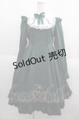 Amavel / Fantasic Concertoワンピース  グリーン I-25-06-04-064-CA-OP-HD-ZI
