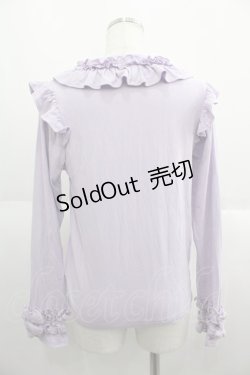 画像2: axes femme kawaii / フリルリボンカットプル  ラベンダー I-25-06-04-008-AX-TO-HD-ZT496