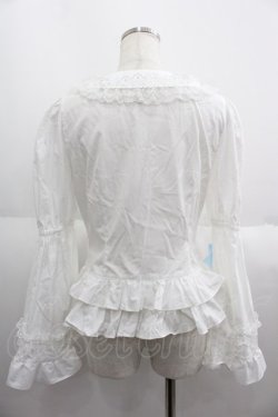 画像2: BABY,THE STARS SHINE BRIGHT / Snow Dot Fairyブラウス  白Ｘ青 I-25-06-04-001-BA-BL-HD-ZI