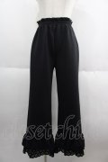 Candy Stripper / DEAREST JERSEY PANTS  黒 I-25-06-04-091-PU-PA-HD-ZI