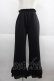 画像1: Candy Stripper / DEAREST JERSEY PANTS  黒 I-25-06-04-091-PU-PA-HD-ZI (1)